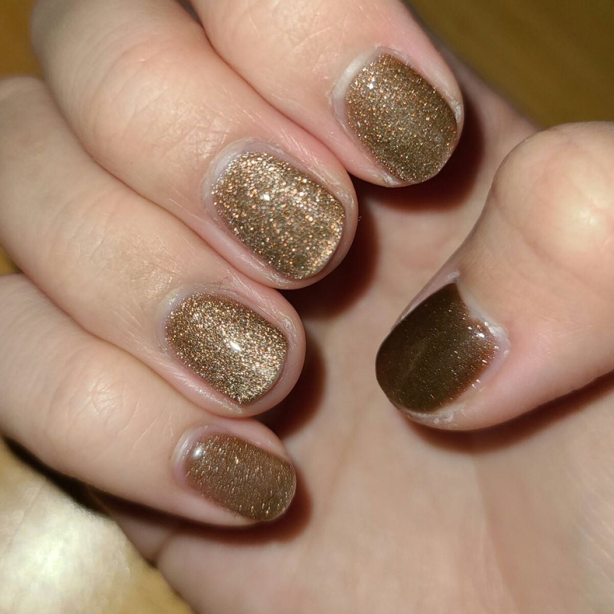 Milkyway&Cat's eye gel/ANNUUM/ジェルネイルを使ったクチコミ(4枚目)