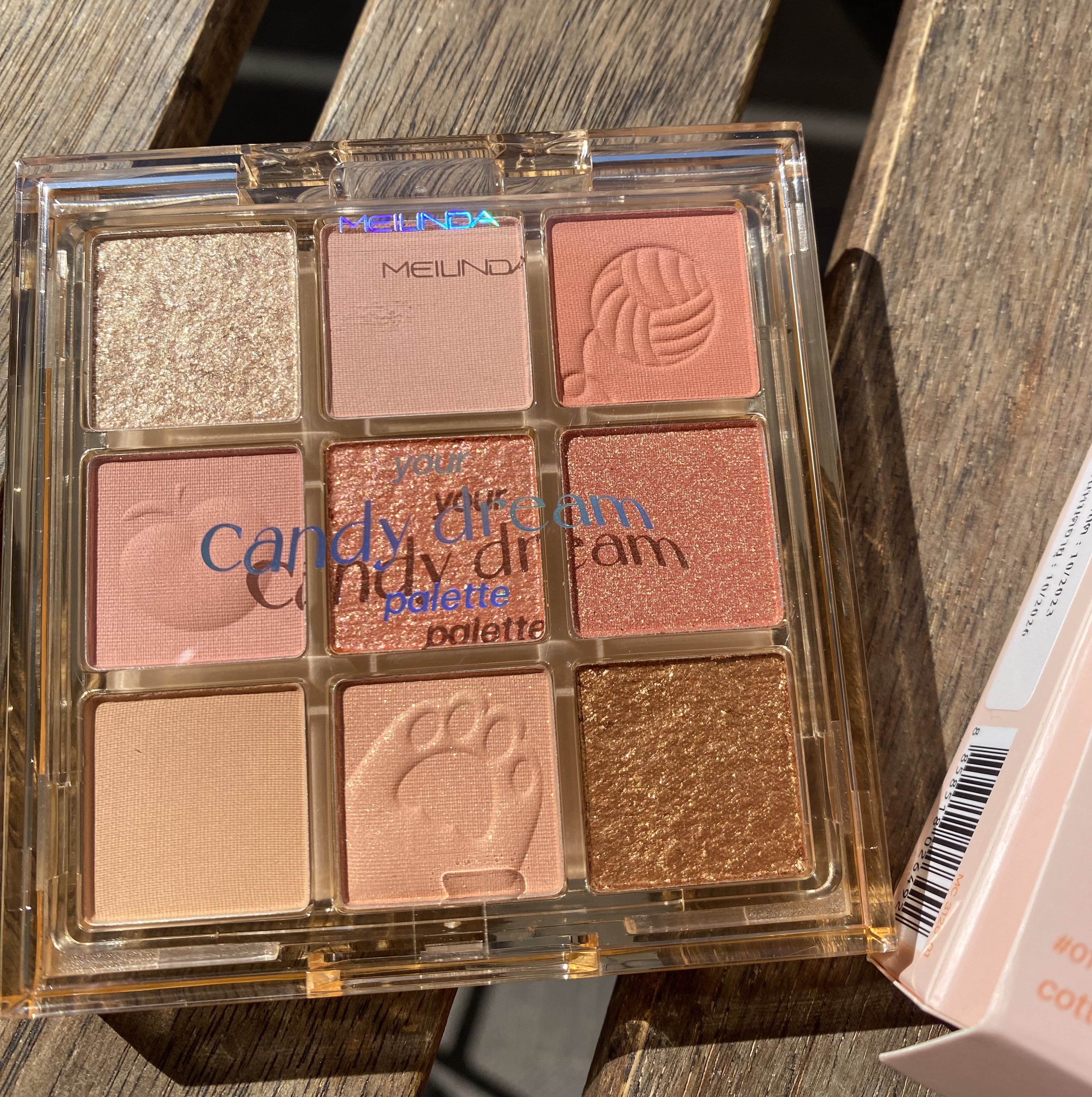 Your candy dream palette 9色パレットアイシャドウ / Meilinda