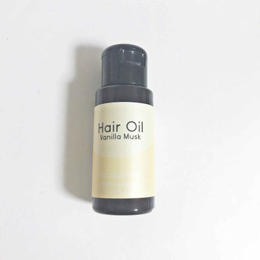 Hair Oil  Vanilla  Musk/DAISO/ヘアオイルを使ったクチコミ（1枚目）