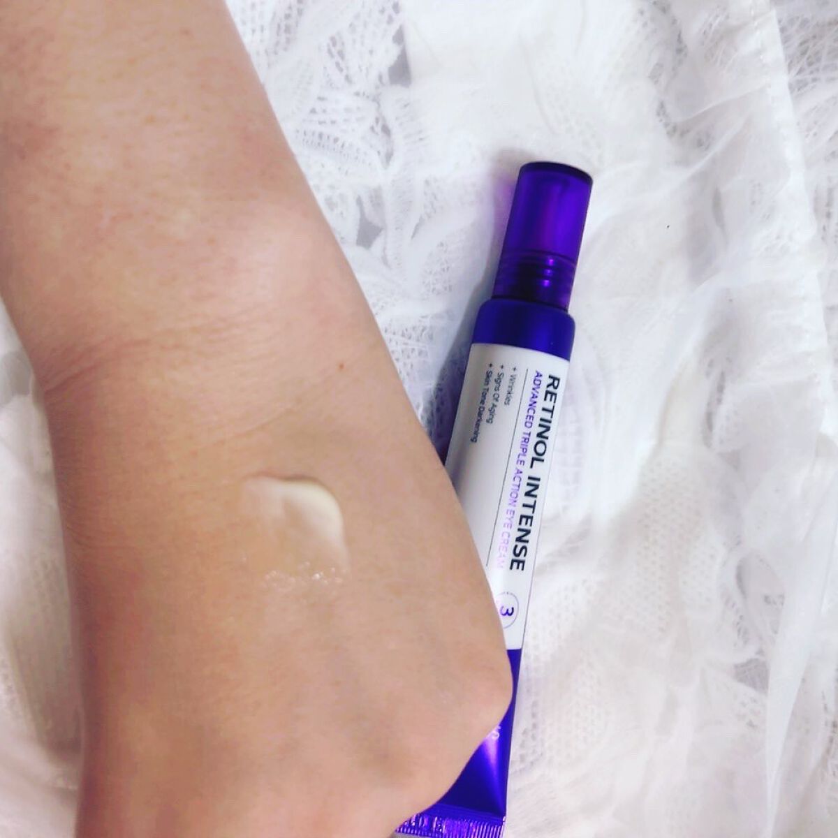 レチノールインテンシブ アドバンスドトリプルアクションアイクリーム/SOME BY MI/アイケア・アイクリームを使ったクチコミ（3枚目）