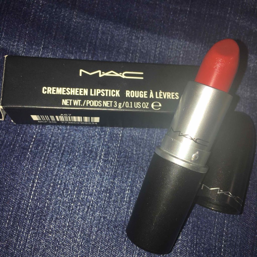 リップスティック/M・A・C/口紅を使ったクチコミ（1枚目）