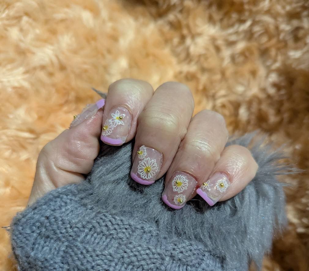 ネイルファンデーション PK04 ヌードピンク/パラドゥ/マニキュアを使ったクチコミ（2枚目）