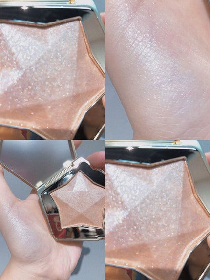 スターダストダイヤモンドハイライトパウダー/PERFECT DIARY/パウダーハイライトを使ったクチコミ(3枚目)