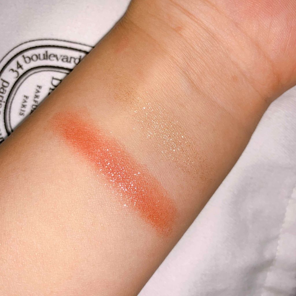 グリッタープリズム シャドウ/MISSHA/グリッターを使ったクチコミ（3枚目）