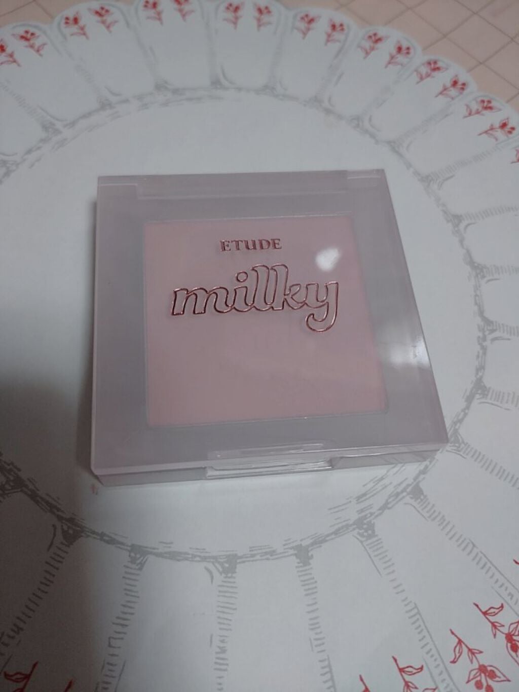 ミルクチーク/ETUDE/パウダーチークを使ったクチコミ(1枚目)