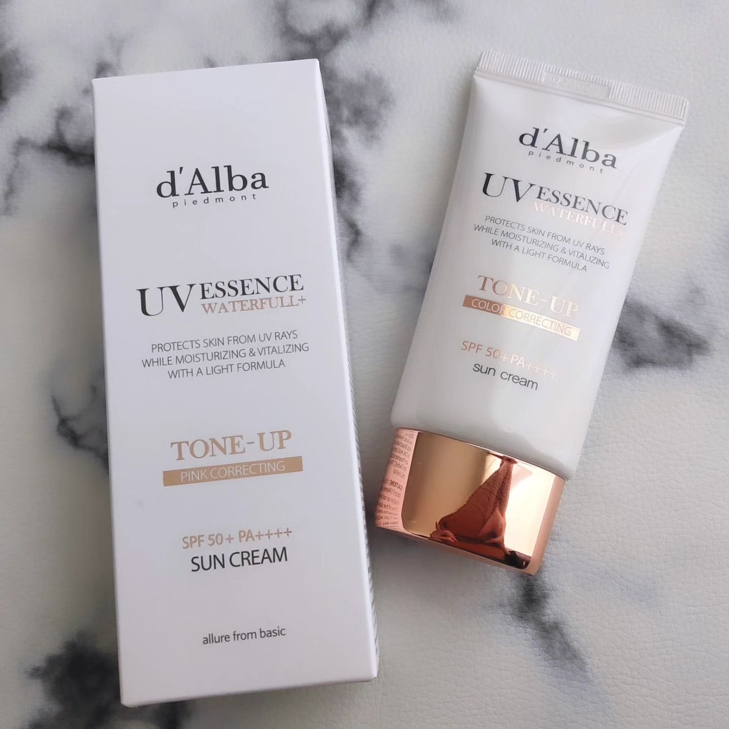 ウォータフルトーンアップサンクリーム/ダルバ/日焼け止めクリームを使ったクチコミ(2枚目)