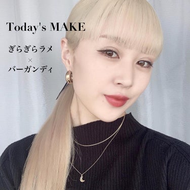 \ Today's MAKE UP /
@_____beauty.page_____ 

こんにちは〜❤︎
今回はハイトーンにして初メイクです!

ハイトーンにして気づいたけど、髪色変えると似合うメイク