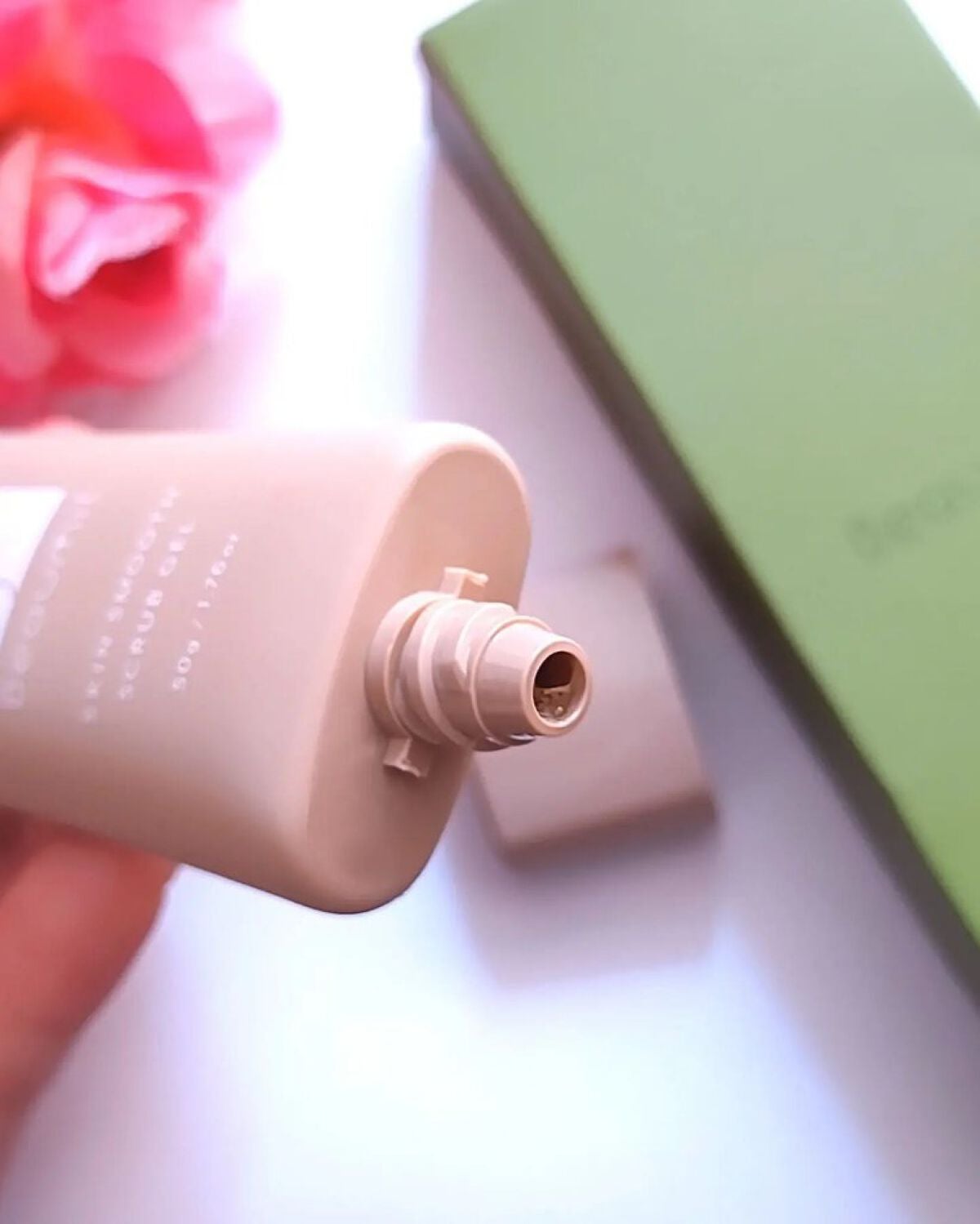 スキンスムーススクラブジェル/Beaumit/スクラブ・ゴマージュを使ったクチコミ(4枚目)