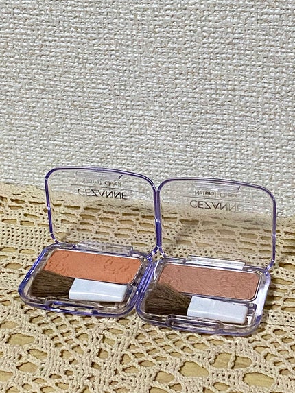 ナチュラル チークN/CEZANNE/パウダーチークを使ったクチコミ(2枚目)