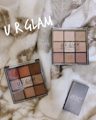 UR GLAM　BLOOMING EYE COLOR PALETTE/U R GLAM/パウダーアイシャドウを使ったクチコミ（1枚目）