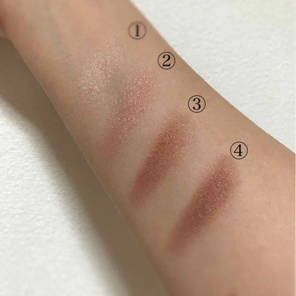 スキニーリッチシャドウ/excel/アイシャドウパレットを使ったクチコミ(4枚目)