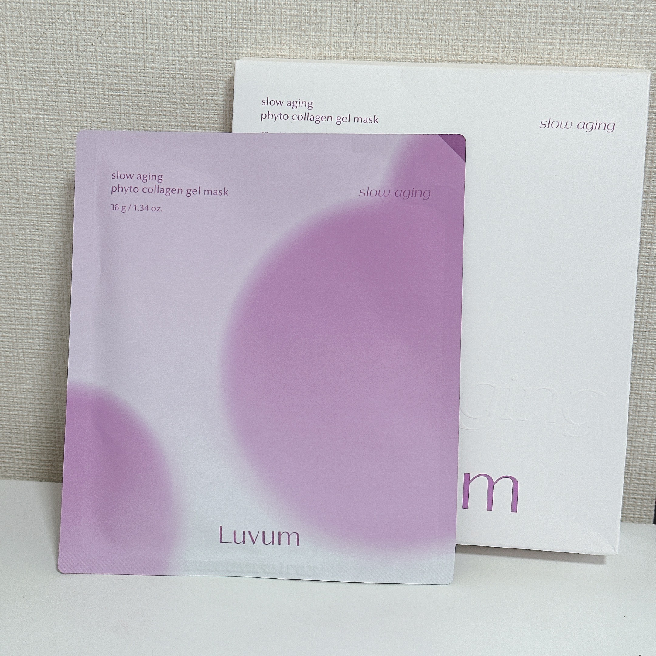 スローエイジングフィトコラーゲンゲルマスク/Luvum/シートマスク・パックを使ったクチコミ（1枚目）