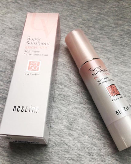スーパーサンシールド ブライトヴェール/ACSEINE/化粧下地を使ったクチコミ(1枚目)