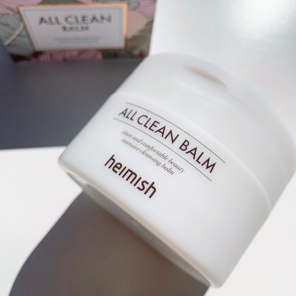 オールクリーンバーム/heimish/クレンジングバームを使ったクチコミ（1枚目）