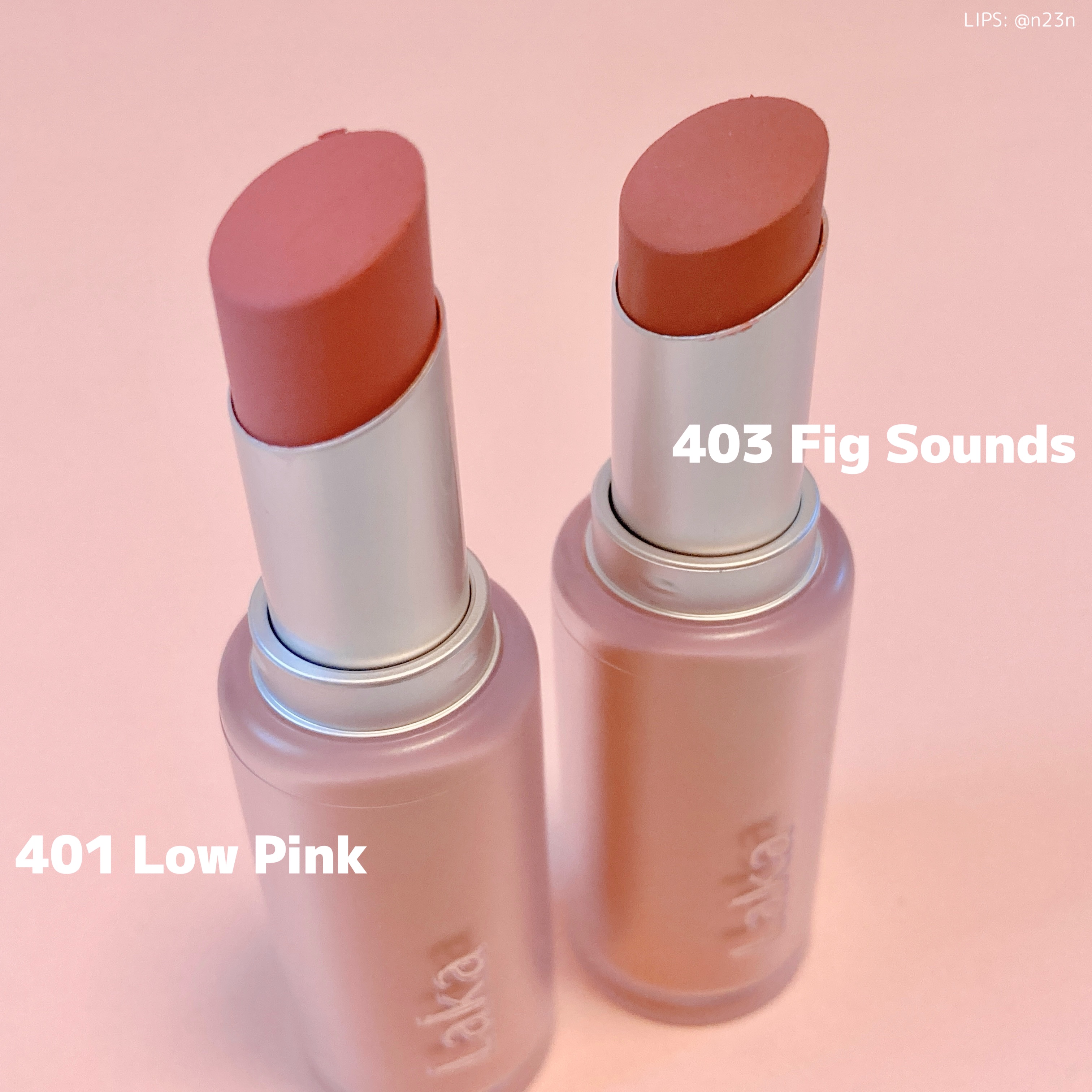 バルキーマットリップスティック/Laka/口紅を使ったクチコミ（2枚目）