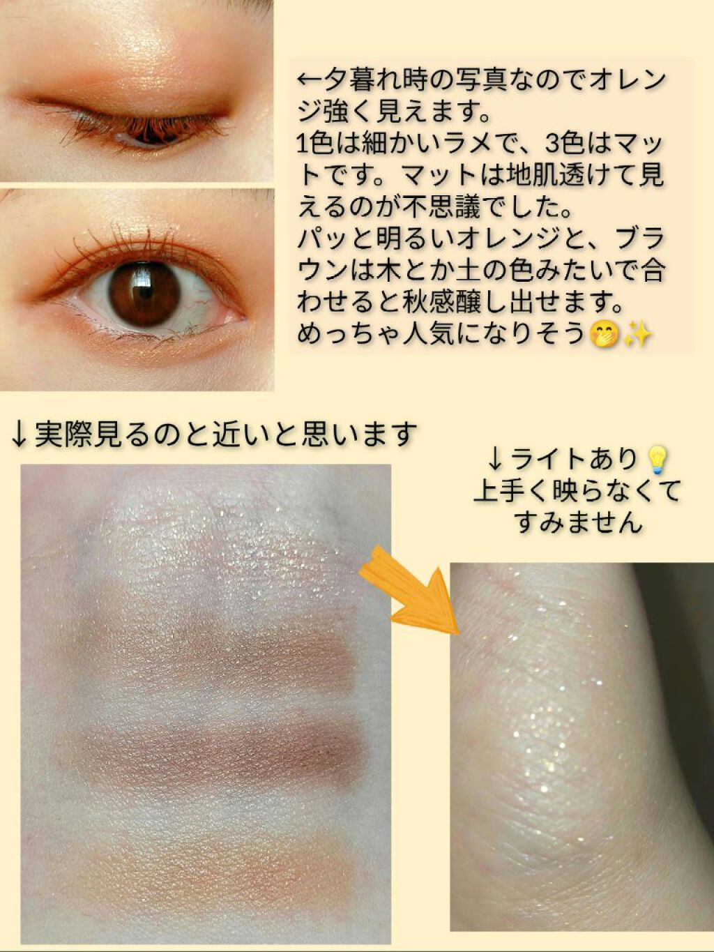 シルキースフレアイズ（マットタイプ）/キャンメイク/アイシャドウパレットを使ったクチコミ（3枚目）