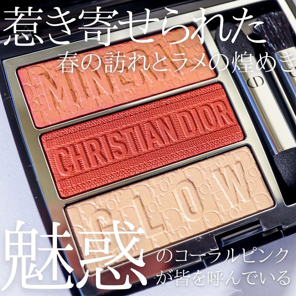 トリオ ブリック パレット/Dior/アイシャドウパレットを使ったクチコミ（1枚目）