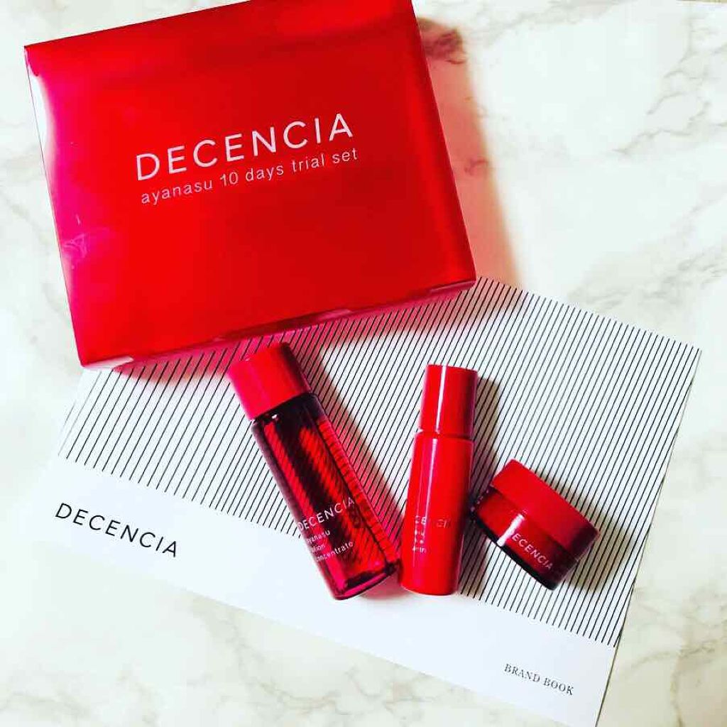 アヤナス トライアルセット/DECENCIA/スキンケアキットを使ったクチコミ（1枚目）