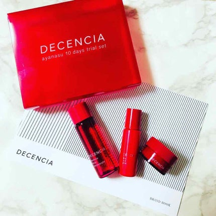 アヤナス トライアルセット/DECENCIA/スキンケアキットを使ったクチコミ(1枚目)