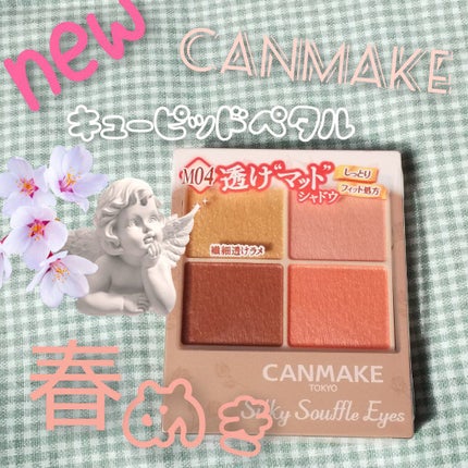 シルキースフレアイズ(マットタイプ)/キャンメイク/アイシャドウパレットを使ったクチコミ(2枚目)