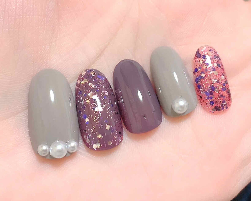 ネイル エナメル/ちふれ/マニキュアを使ったクチコミ（3枚目）