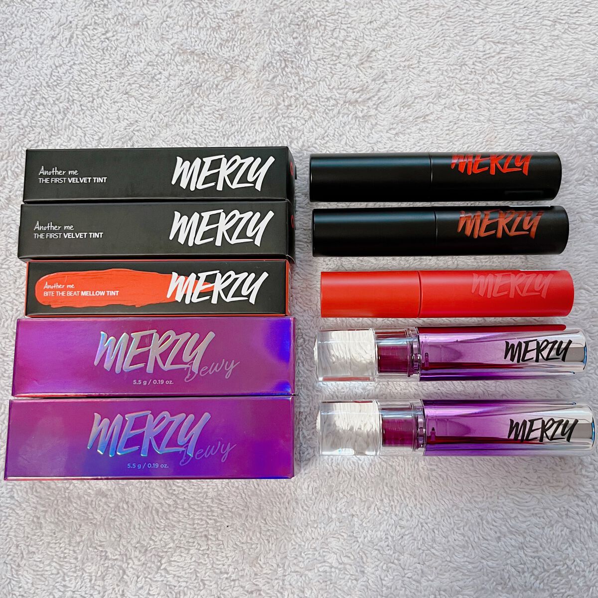 オーロラ デュイ ティント/MERZY/リップティントを使ったクチコミ（1枚目）