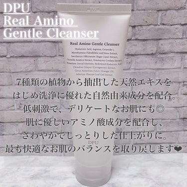 リアル アミノ ジェントル クレンザー/DPU/洗顔フォームを使ったクチコミ（2枚目）