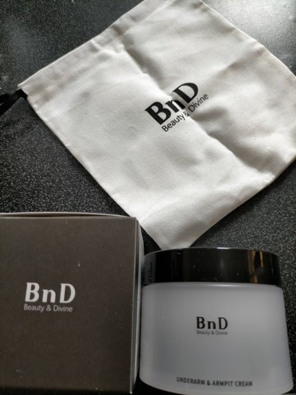 BnDアンダーアームクリーム(ボディクリーム)/BnD/デリケートゾーンケアを使ったクチコミ(1枚目)