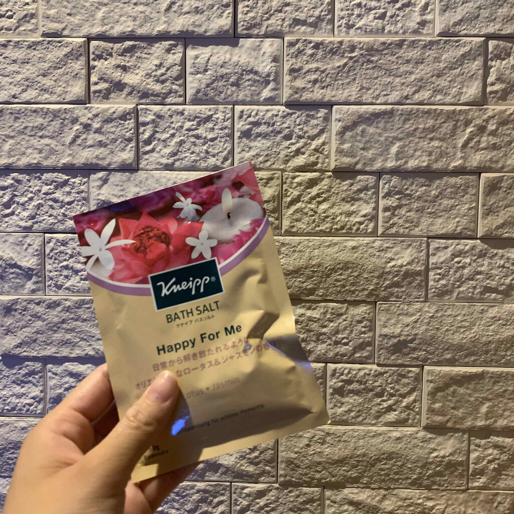 バスソルト トライアルセット/クナイプ/無機塩系入浴剤を使ったクチコミ（1枚目）