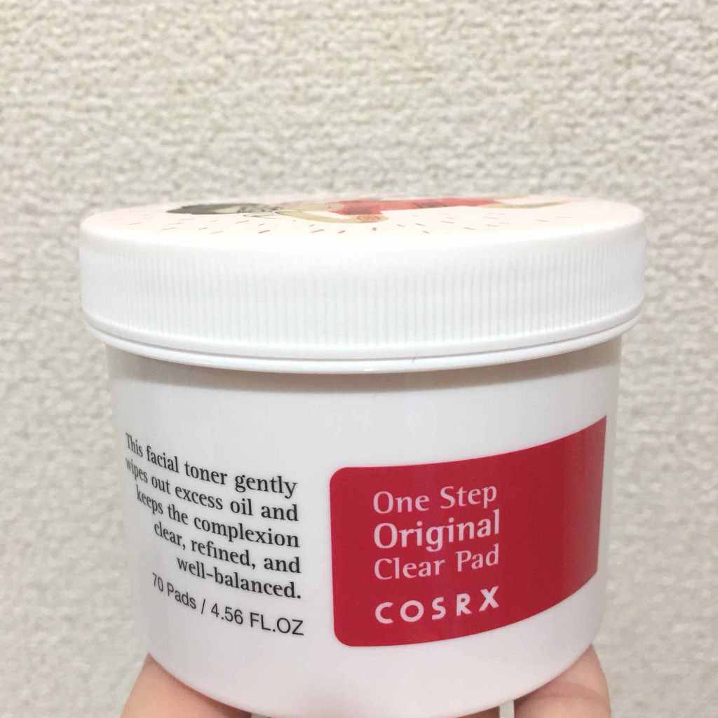 ワンステップオリジナルクリアパッド/COSRX/トナーパッドを使ったクチコミ（1枚目）