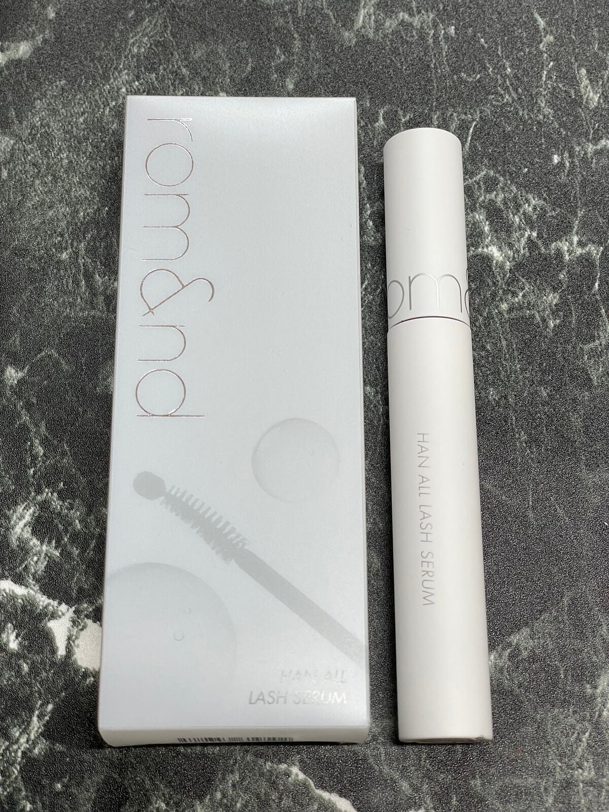 ハンオールラッシュセラム/rom&nd/まつげ美容液を使ったクチコミ(1枚目)