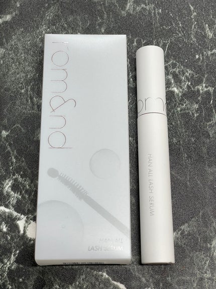 ハンオールラッシュセラム/rom&nd/まつげ美容液を使ったクチコミ(1枚目)