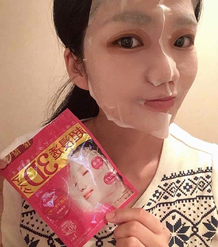 超浸透3Dマスクエイジングケア (保湿)/肌美精/シートマスク・パックを使ったクチコミ(4枚目)