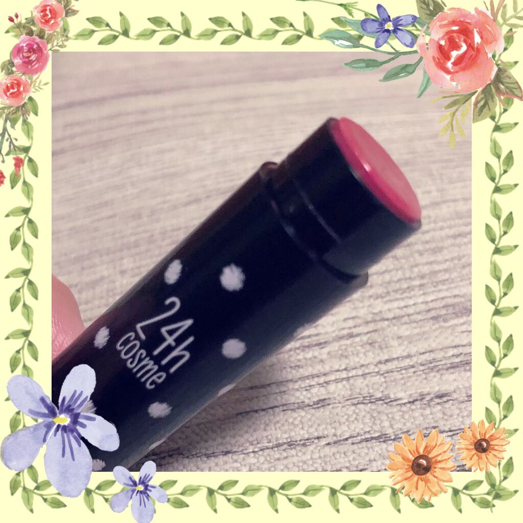 24 ミネラルアクアルージュ/24h cosme/口紅を使ったクチコミ(1枚目)