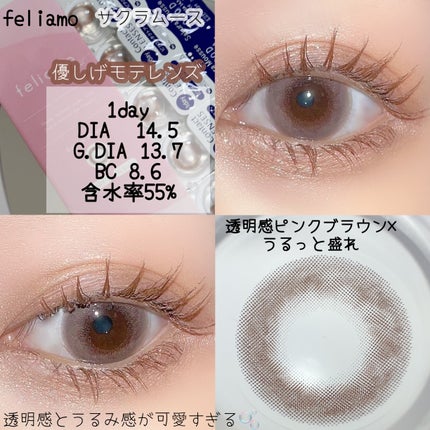 feliamo 1day/feliamo/ワンデー(1DAY)カラコンを使ったクチコミ(3枚目)