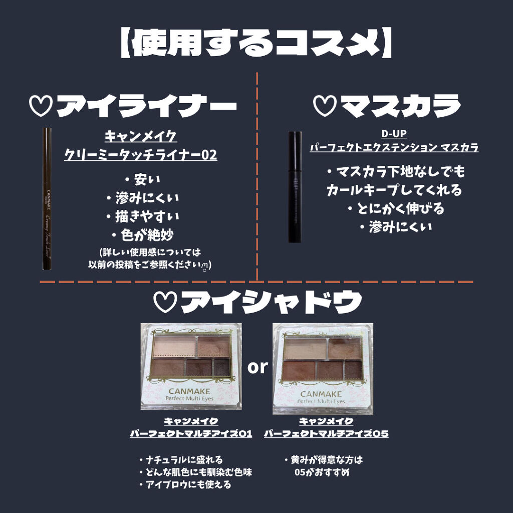 パーフェクトマルチアイズ/キャンメイク/アイシャドウパレットを使ったクチコミ（3枚目）