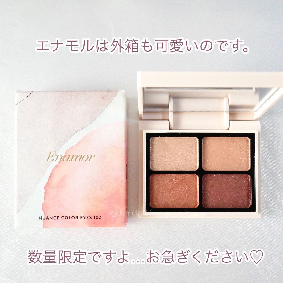 ニュアンスカラーアイズ/Enamor/アイシャドウパレットを使ったクチコミ(5枚目)