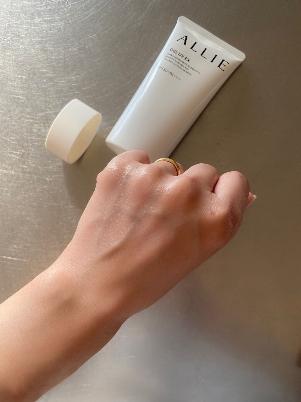 アリィー クロノビューティ ジェルUV EX/アリィー/日焼け止めジェルを使ったクチコミ(4枚目)