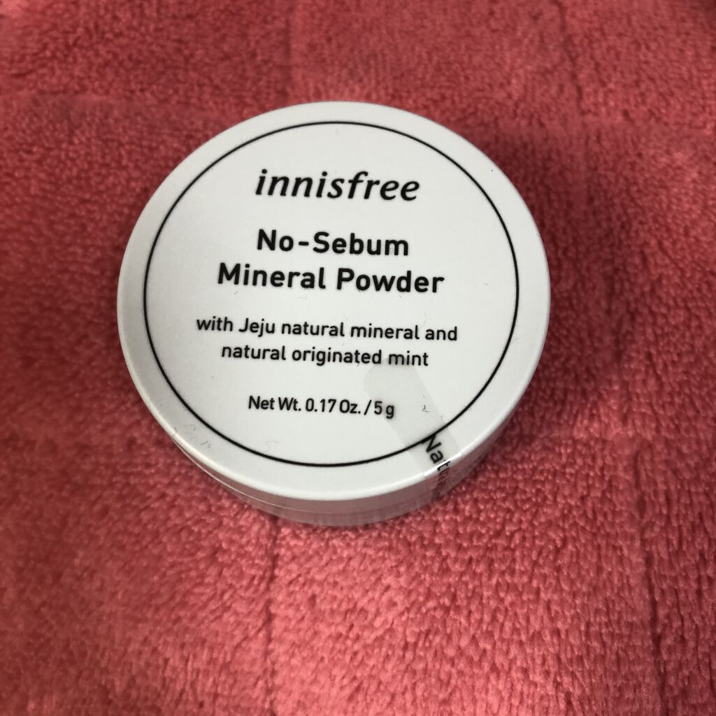 ノーセバム ミネラルパウダー/innisfree/ルースパウダーを使ったクチコミ（1枚目）