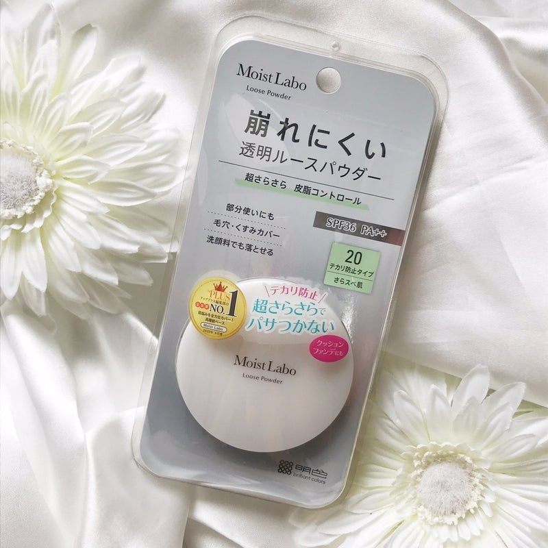 ルースパウダー<テカリ防止タイプ>/Moist Labo/ルースパウダーを使ったクチコミ(4枚目)
