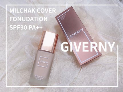 密着カバーファンデーション 17 ポーセリン/GIVERNY/リキッドファンデーションを使ったクチコミ(1枚目)