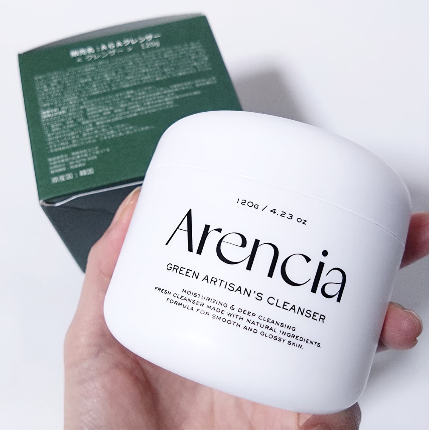 プレミアムもちソープ「グリーンアルティザン」/アレンシア/その他洗顔料を使ったクチコミ（2枚目）