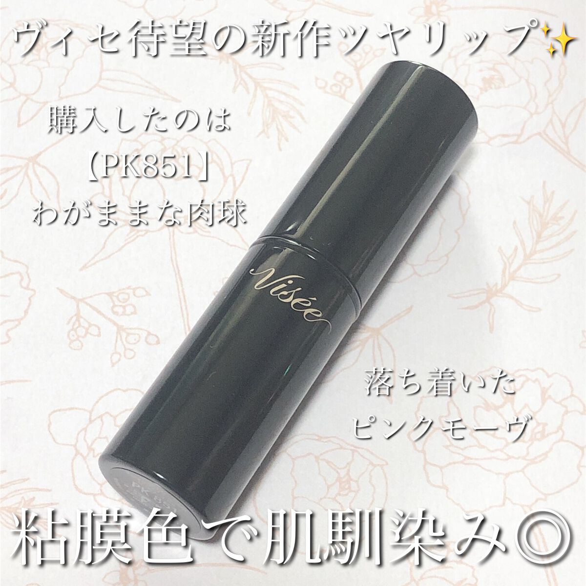 ネンマクフェイク ルージュ/Visée/口紅を使ったクチコミ(2枚目)