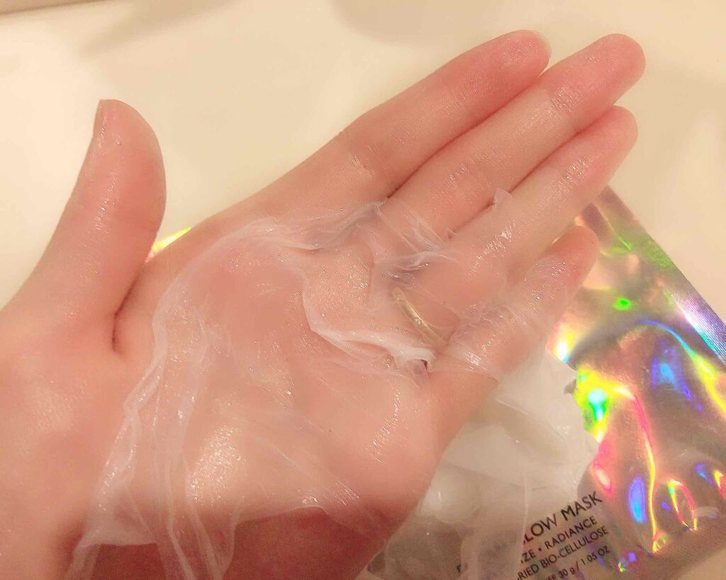 ドリームグロウマスク RR（透明感・キメ）/FEMMUE/シートマスク・パックを使ったクチコミ（2枚目）