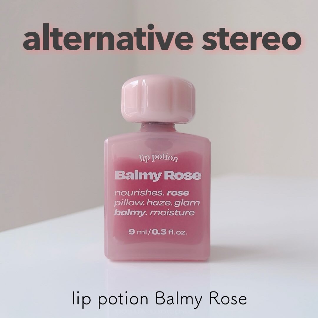 リップポーションバーミーローズ/alternativestereo/リップグロスを使ったクチコミ（1枚目）