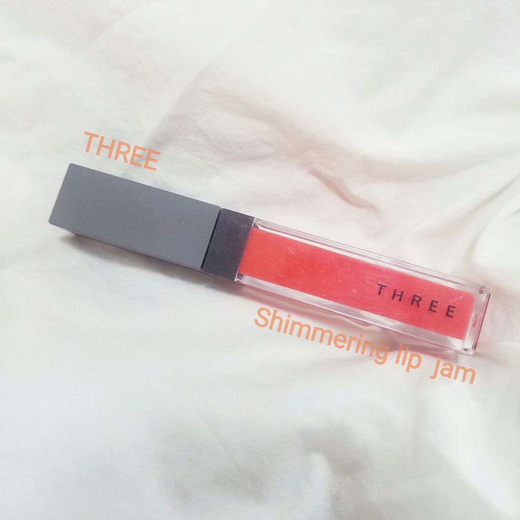 シマリング リップジャム/THREE/リップグロスを使ったクチコミ（1枚目）