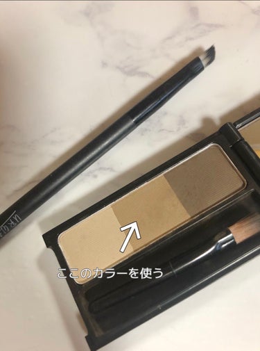 UR GLAM　EYEBROW BRUSH（アイブロウブラシ）/U R GLAM/メイクブラシを使ったクチコミ（3枚目）