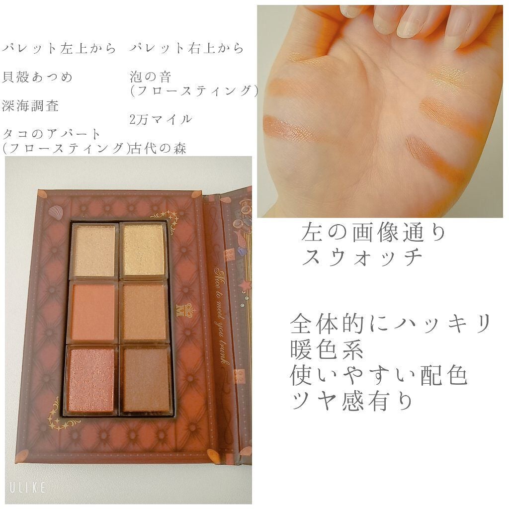 ナイストゥミーチュートランク/MAJOLICA MAJORCA/アイシャドウパレットを使ったクチコミ(3枚目)