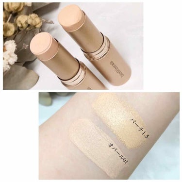 CR ハイドレイティング ファンデーション スティック バーチ 1.5/bareMinerals/その他ファンデーションを使ったクチコミ（3枚目）