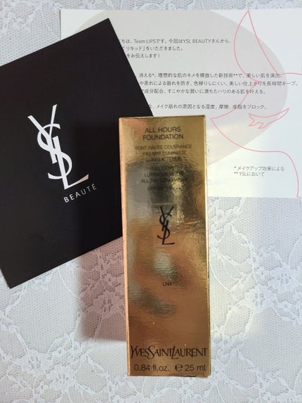 オールアワーズ リキッド/YVES SAINT LAURENT BEAUTE/リキッドファンデーションを使ったクチコミ(2枚目)